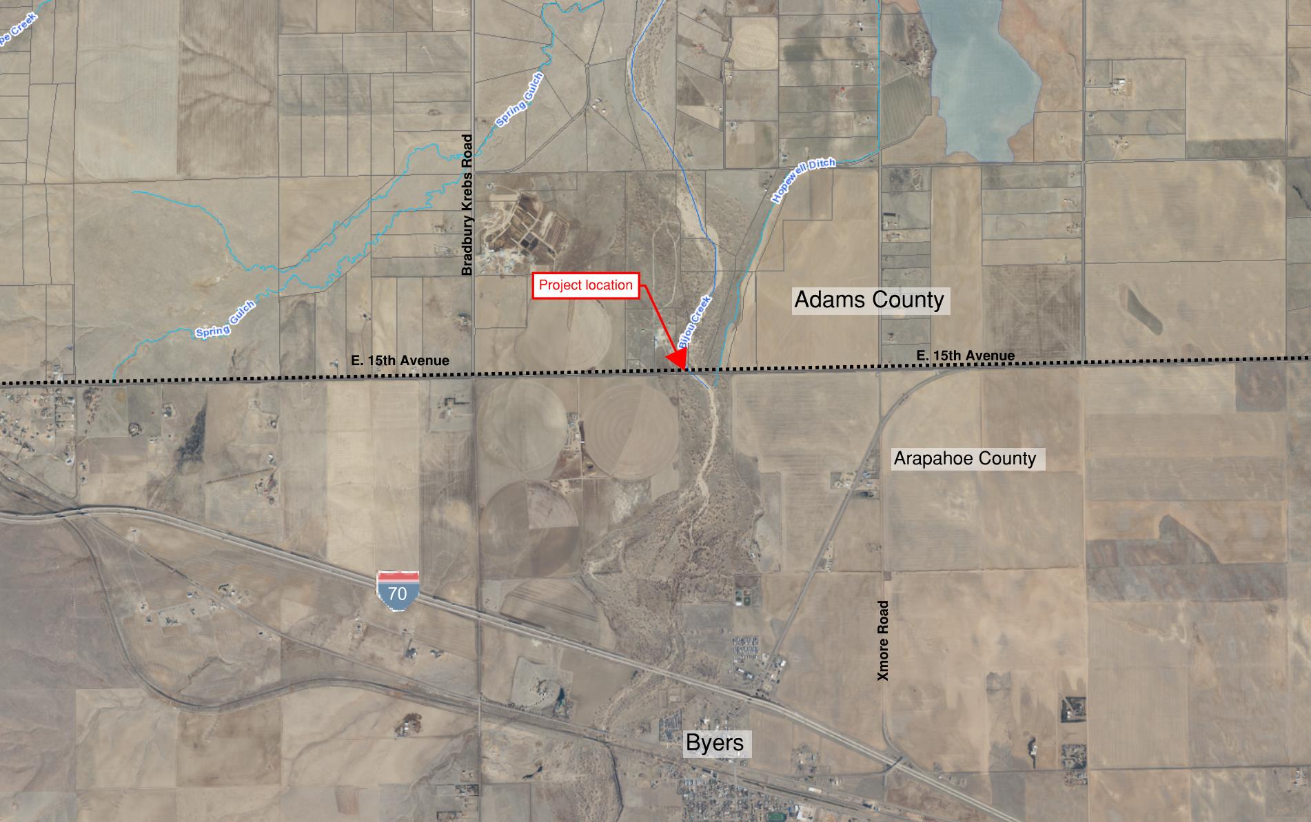 15th Avenue at West Bijou Creek Project