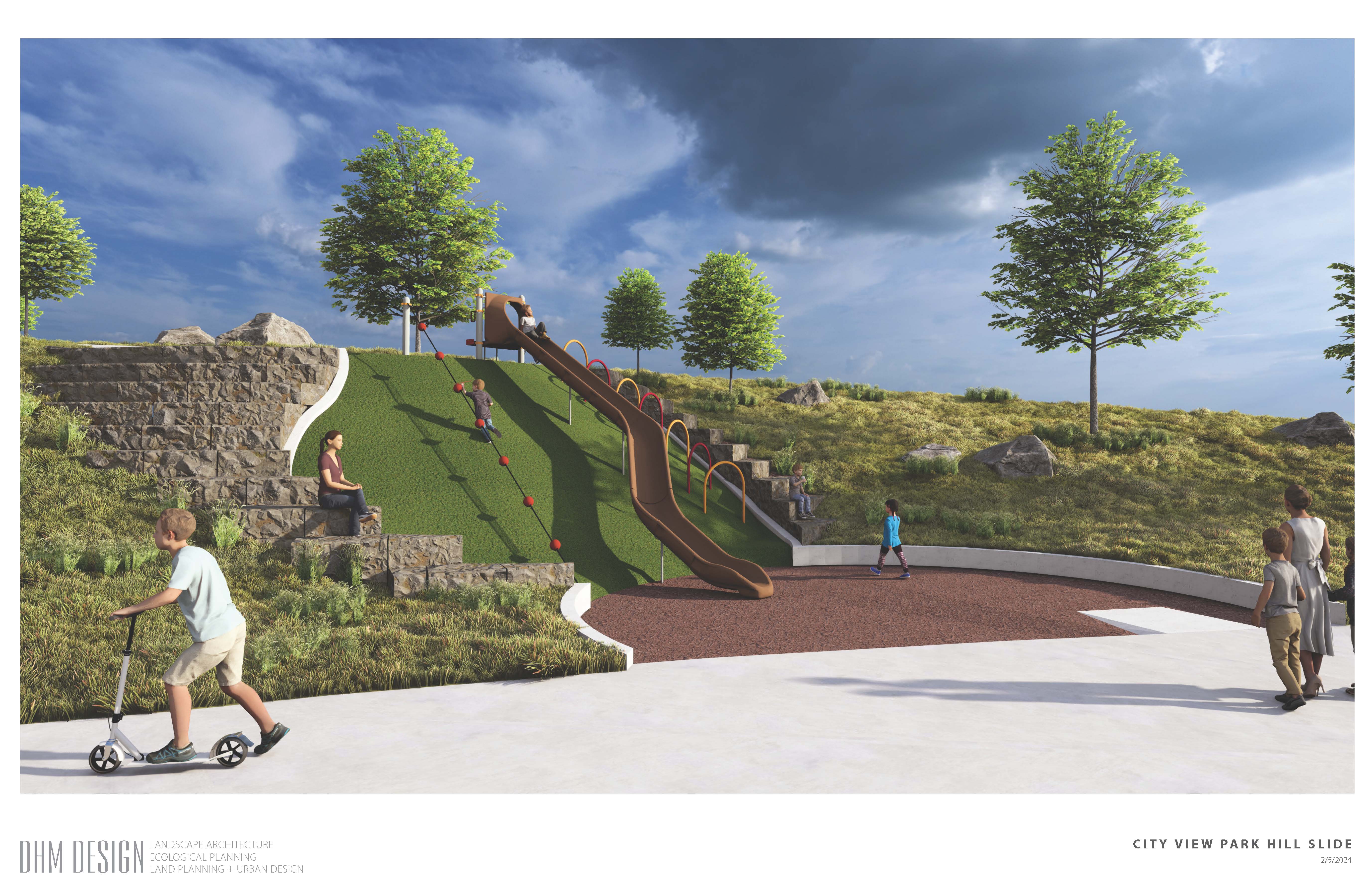City View Park Hill Slide