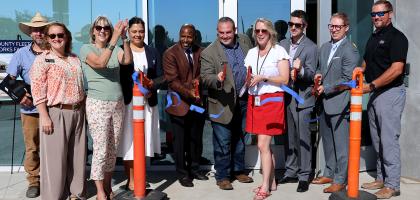 Public Works Ribbon Cutting
