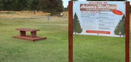 Adams Hollow Disc Golf Course