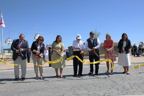 Veterans Memorial Ribbon Cutting
