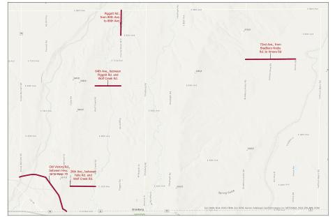 Road Closure Map