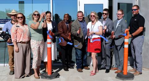 Public Works Ribbon Cutting