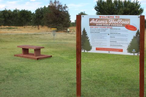 Adams Hollow Disc Golf Course