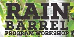Rain Barrel Program Workshop